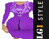 LG1 Purple Dress BMXXL