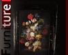 Baroque Flowers Painting