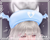 琴. Beret bat blu