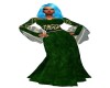 Medieval Green Gown 2