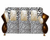 White Leopard Couch