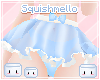 Sm~ Ruffle Skirt Blue