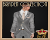 Braden Grey & Creme Suit
