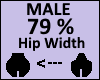 Hip Scaler 79% Male
