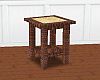 bamboo end table