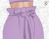G. Tied Trousers Purple