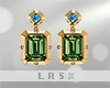 * Greeny Earrings
