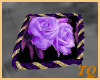 ~TQ~Purple Rose Cushion