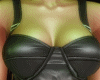 Black leather TOP