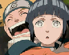 Naruto hugging Hinata