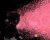 Pink throwing up