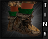 *T Camouflage Girl Boots