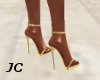 JC~Gold Heels