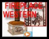 Western Saloon FirePlace