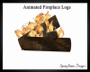 Animated Fireplace Logs