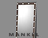 Lighted Mirror Brown