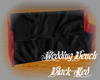Wedding Bench Black-Red