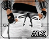 [Alx]White Obey Pant Spo