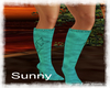 *SW* Teal Cowgirl Boots