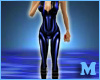 M+ Blue PVC bodysuit