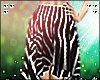 M| Zebra Long Skirt