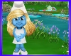 Smurfette With action