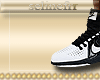 S|  shoes blackwhite