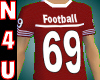 Football #69 (Red)