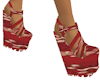 Ribbon Wedge Shoes