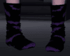 Purple Bats Socks