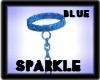 Blue Chained Collar