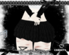 black skirt