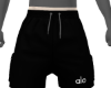 Alo Black Shorts