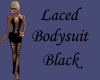 Laced Bodysuit Black
