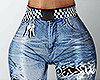 belt / checker jeans rl