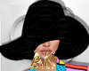 Pop-Art Black Hat