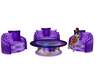 purple chairs