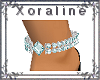 (XL)Aquamarine Anklet