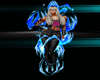 m/f blue fire aura