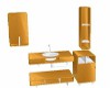  Gold Bathroom furniture