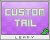 |L| Fuzzbutt custom tail
