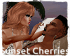 Sunset Cherries Sofa 2p