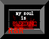 R&R Bleeding Soul Stamp