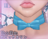 [E]*Cute Blue Bow Tie*