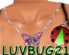 LB21 Butterfly Necklace