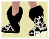 R| Cow Fur boots