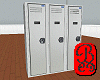 White Metal Locker