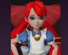 Cute Sweet Little Girls Actions DOlls Redheads Cartoons