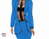 Blue xmas suit