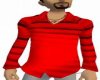 man red shirt